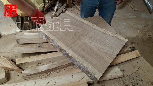 老榆木家具下料